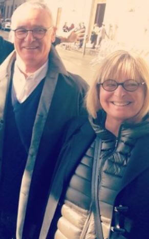 Rosanna Ranieri with her husband Claudio Ranieri.